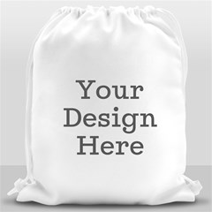 Personalized Any Text Xmas Tree Drawstring Bag Drawstring Bag (Large) View3