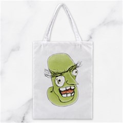 Mad Monster Man With Evil Expression Classic Tote Bag
