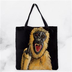 Monkey Bastard Grocery Tote Bag