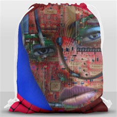 Display Dummy Binary Board Digital Drawstring Bag (large)