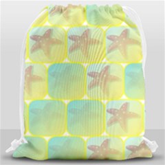 Starfish Drawstring Bag (large)