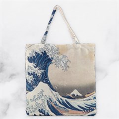 The Classic Japanese Great Wave Off Kanagawa By Hokusai Grocery Tote Bag