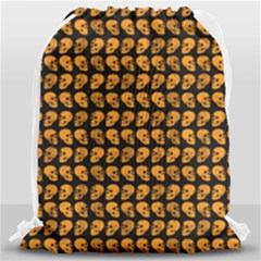 Halloween Color Skull Heads Drawstring Bag (large)