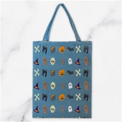 Halloween Cats Pumpkin Pattern Bat Classic Tote Bag