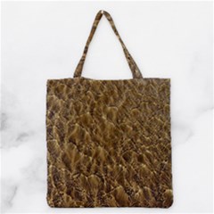 Water Mirror Background Pattern Grocery Tote Bag