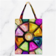 Glass Colorful Stained Glass Classic Tote Bag