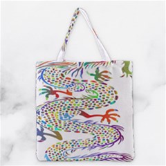 Dragon Asian Mythical Colorful Grocery Tote Bag