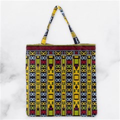 Shapes Rows                                          Grocery Tote Bag