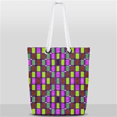 Shima Shima 2 Full Print Rope Handle Tote (small)