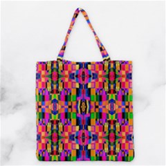 Abstract 16 Grocery Tote Bag
