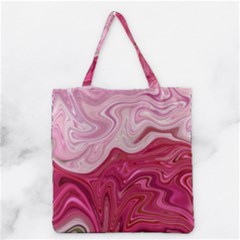 Liquid Marble Trending Abstract Paint Grocery Tote Bag