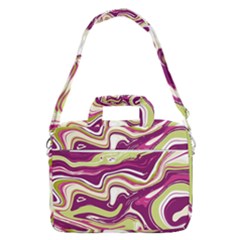 Vector Vivid Marble Pattern 5 Macbook Pro Shoulder Laptop Bag (large)