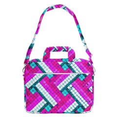 Pop Art Mosaic Macbook Pro Shoulder Laptop Bag (large)