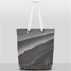 Olympus Mount National Park, Greece Full Print Rope Handle Tote (small)