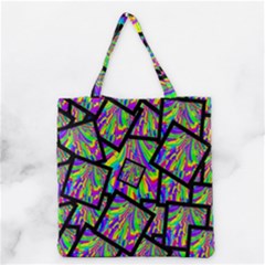 Vibrant Colors Cbdoilprincess Grocery Tote Bag