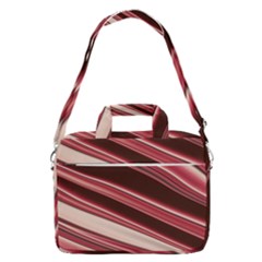 Wave Texture Design Pattern Art Macbook Pro 16  Shoulder Laptop Bag