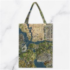 Map Illustration Grand Theft Auto Classic Tote Bag