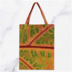 Leaf Veins Texture Autumn Fall Classic Tote Bag