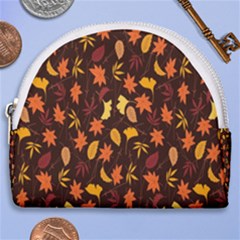 Thanksgiving Horseshoe Style Canvas Pouch