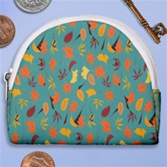 Thanksgiving-003 Horseshoe Style Canvas Pouch