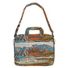 Boats On Lake Garda, Italy  Macbook Pro 16  Shoulder Laptop Bag