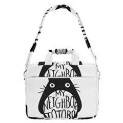My Neighbor Totoro Black And White Macbook Pro 16  Shoulder Laptop Bag