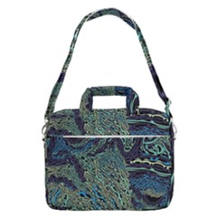 Dark Psychedelic Macbook Pro 16  Shoulder Laptop Bag