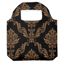 Vintage-pattern Premium Foldable Grocery Recycle Bag