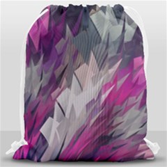 Colorful Artistic Pattern Design Drawstring Bag (large)