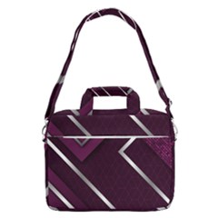 Purple Abstract Background, Luxury Purple Background Macbook Pro 16  Shoulder Laptop Bag