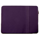 Personalized Photo Love Family Name Any Text Laptop Sleeve Case with Pocket 17  Vertical Laptop Sleeve Case With Pocket View2