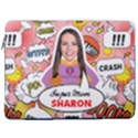 Personalized Photo Super Mom Mother Name Laptop Sleeve Case with Pocket 17  Vertical Laptop Sleeve Case With Pocket View1