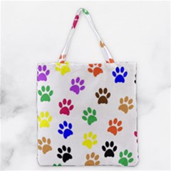Pawprints Paw Prints Paw Animal Grocery Tote Bag