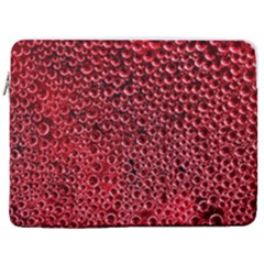 Drops Water Drops Trypophobia 17  Vertical Laptop Sleeve Case With Pocket