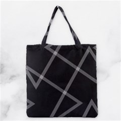 Stripes, Zigzag, Surface, Pattern, Grocery Tote Bag