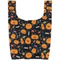 Personalized Name Any Text Foldable Shopping Bag Foldable Shopping Bag View1