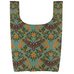 Day Of The Death Moth Foldable Shopping Bag