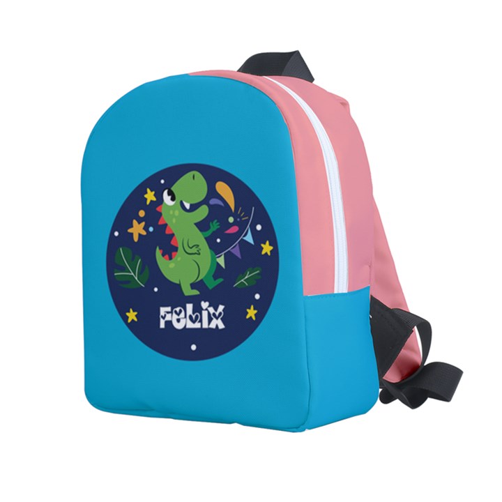 Personalized Dinosaur Name Any Text Kids Age Lightweight Preschool Backpack Kids  Age 2-4 Lightweight Preschool Backpack
