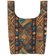 Tribal Chic Foldable Shopping Bag