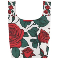 Roses Foldable Shopping Bag