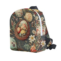 Charming Seamless Pattern Vintage Easter Floral Motif Kids  Age 2-4 Lightweight Preschool Backpack