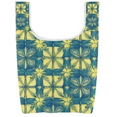 Royal Fractal Pattern 2 Foldable Shopping Bag
