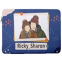 Personalized Photo Illustration Lover Name Laptop Sleeve Case with Pocket 17  Vertical Laptop Sleeve Case With Pocket View1