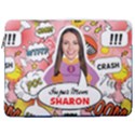 Personalized Photo Super Mom Mother Name Laptop Sleeve Case with Pocket 17  Vertical Laptop Sleeve Case With Pocket View1
