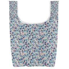 Blue Leaves (2) Foldable Shopping Bag