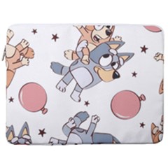 Bluey, Bluey Merch, Bluey Pattern, Bluey Bluey, Bingo, Bluey Design, Bluey Dog 17  Vertical Laptop Sleeve Case With Pocket