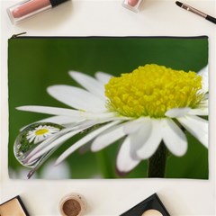 Daisy With Drops Cosmetic Bag (xxxl)