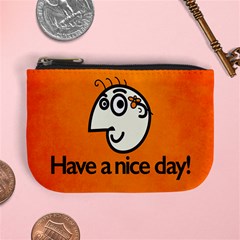 Have A Nice Day Happy Character Coin Change Purse