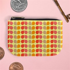 Colorful Leaf Pattern Coin Change Purse