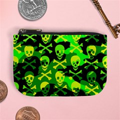 Skull Camouflage Coin Change Purse